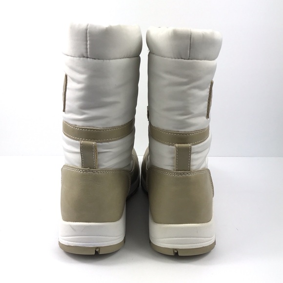 NORTIV8 Lace Up Winter Snow Boots with Thinsulate & Faux Fur Womens 10 - Picture 4 of 8